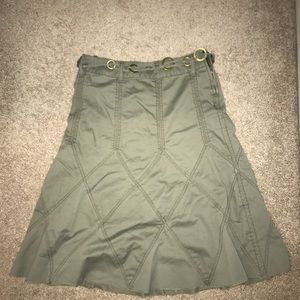 DKNY Jeans Skirt army green